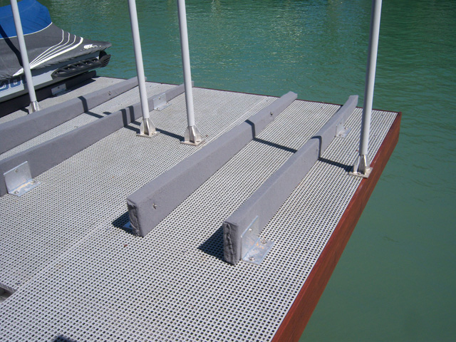 F R P MicroMesh Molded Grating Dock 